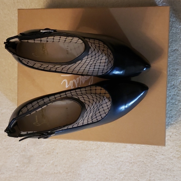 Christian Louboutin size 40 color Black leather 100% Authentic - Picture 17 of 17